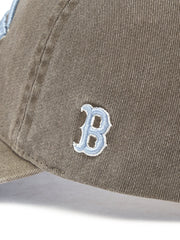 Vintage Damage Curve Logo Unstructured Ballcap