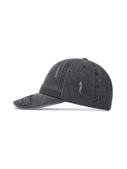 Vintage Destroyed Denim Unstructured Ballcap