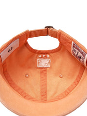 Vintage Demage Curve Logo Unstructured Ballcap