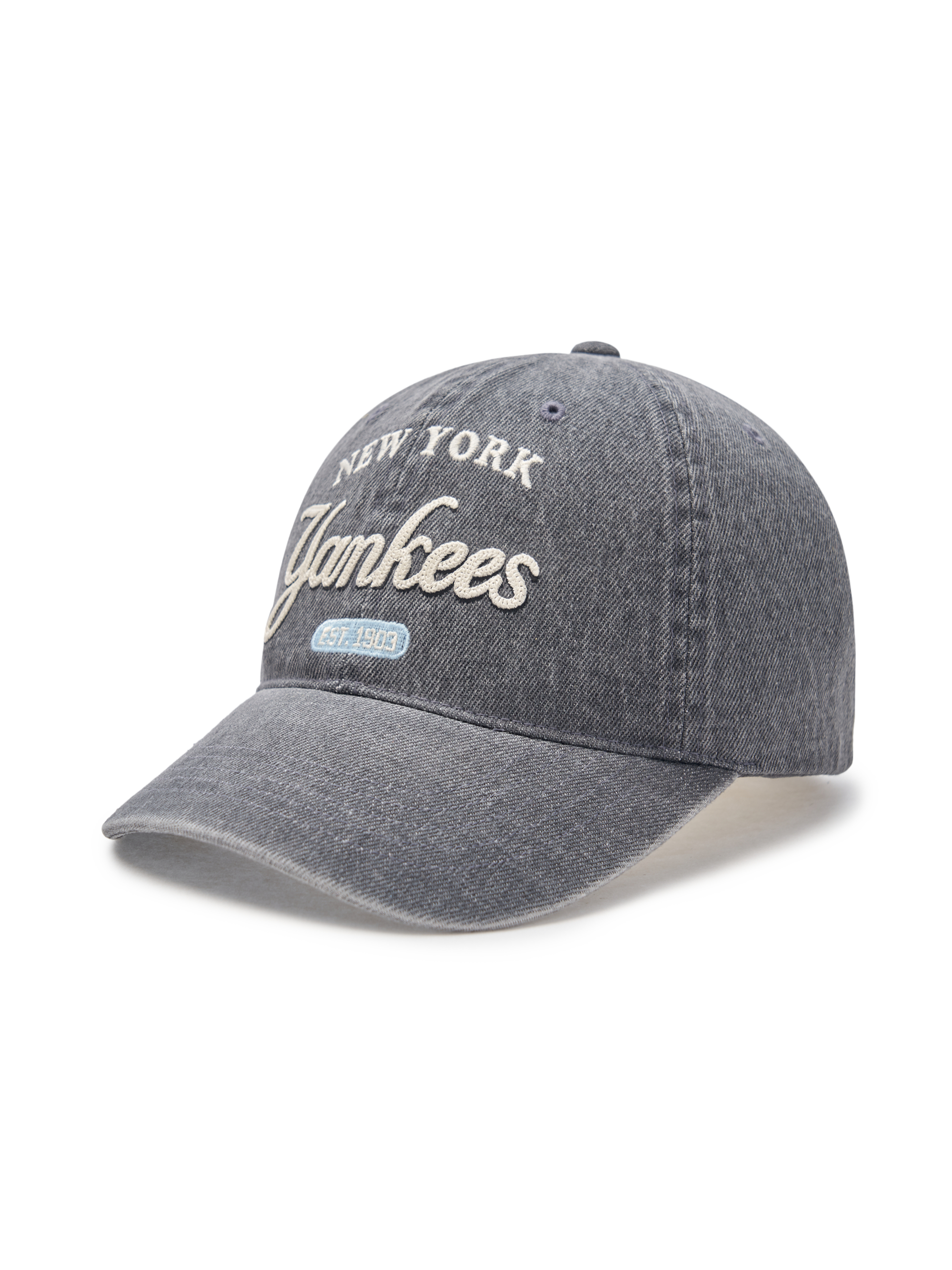 Color Denim Unstructured Ball Cap
