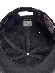 Vintage Destroyed Denim Unstructured Ballcap