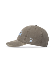 Vintage Damage Curve Logo Unstructured Ballcap