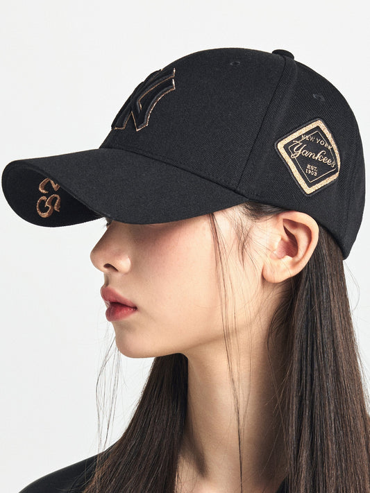 Diamond Stamp Structured Ball Cap