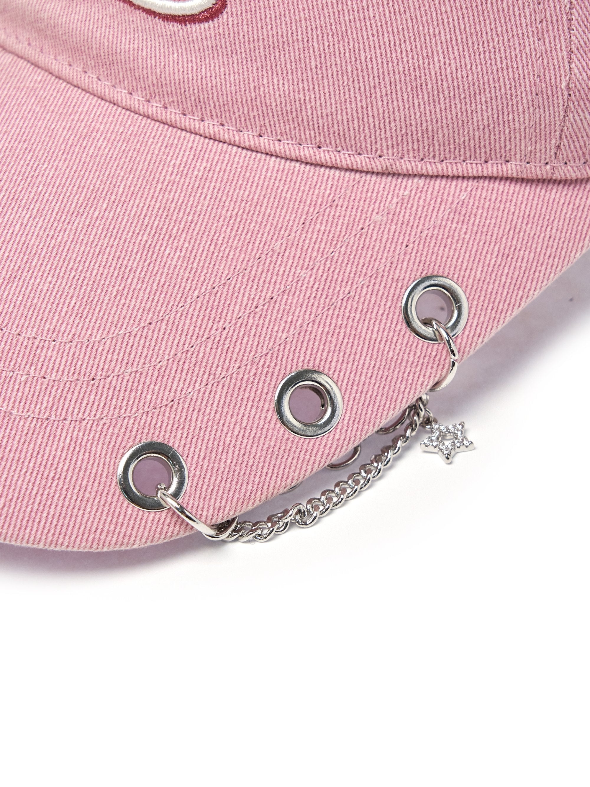Vintage Cursive Jewelry Unstructured Ballcap