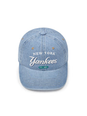 Color Denim Unstructured Ball Cap