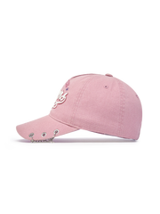 Vintage Cursive Jewelry Unstructured Ballcap