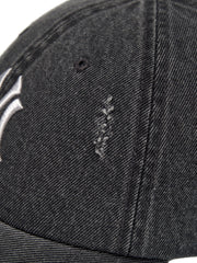 Vintage Destroyed Denim Unstructured Ballcap