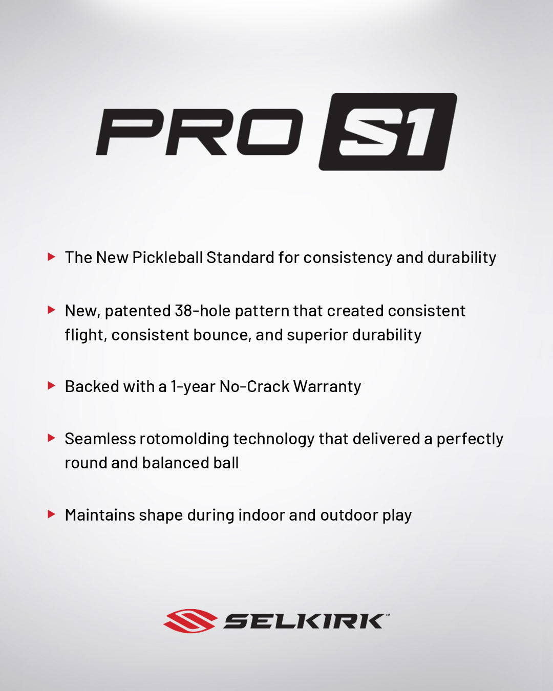 Pro S1 Pickleballs