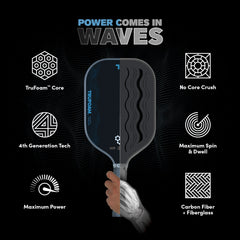 CRBN¹ TruFoam Waves (Elongated, Long Handle)