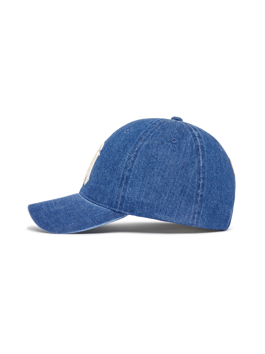 Denim Unstructured Ball Cap