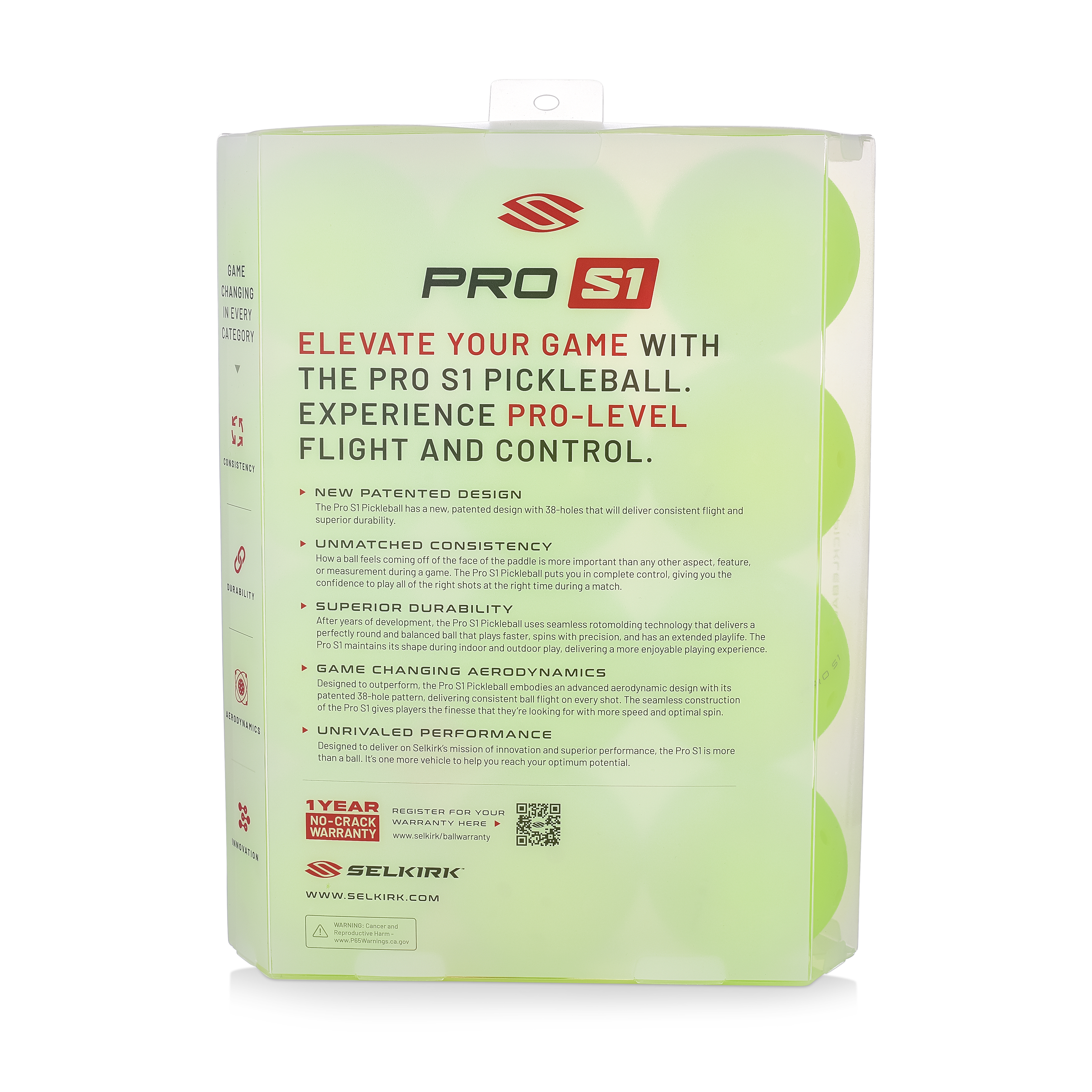 Pro S1 Pickleballs