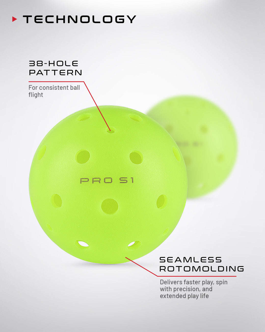 Pro S1 Pickleballs