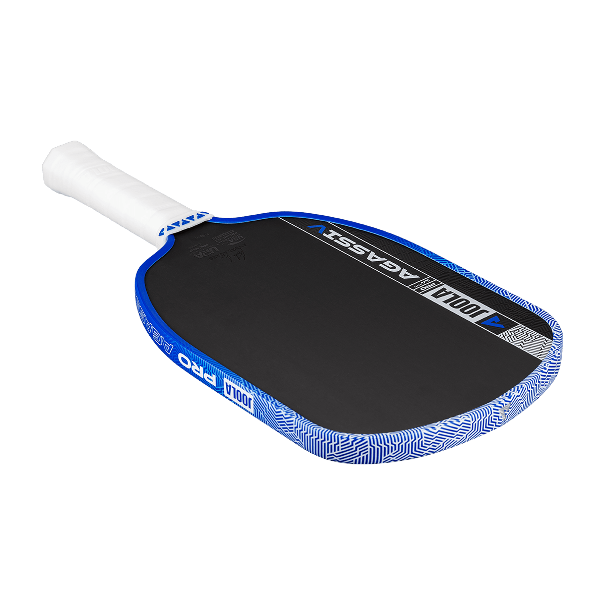 JOOLA Agassi Pro V Andre Agassi Royal Blue 14mm Pickleball Paddle