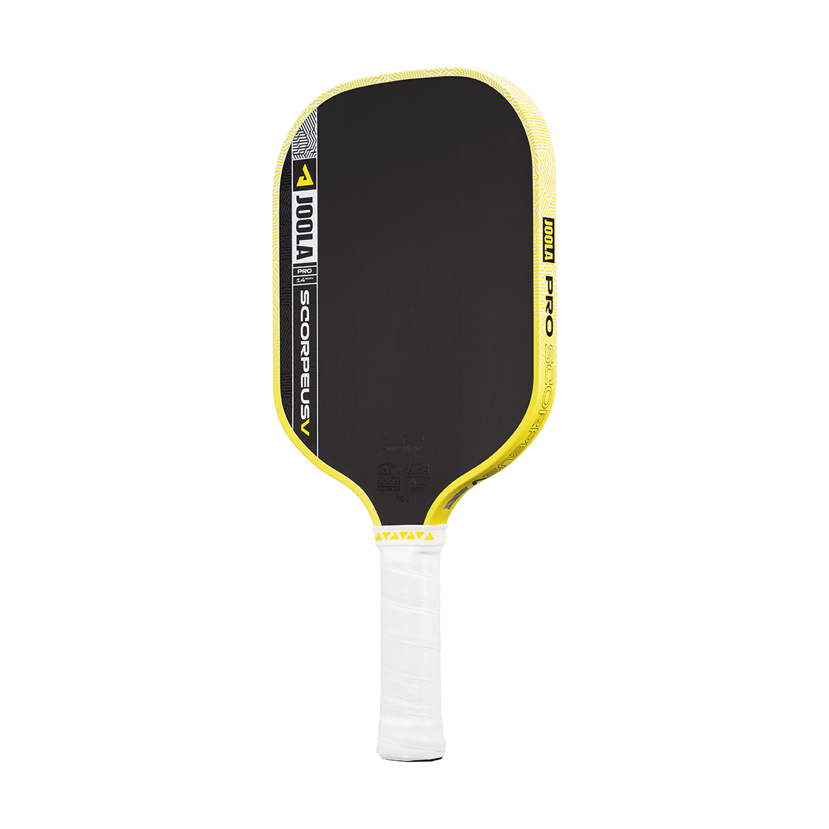 JOOLA Scorpeus Pro V Anna Bright JOOLA Yellow 14mm Pickleball Paddle
