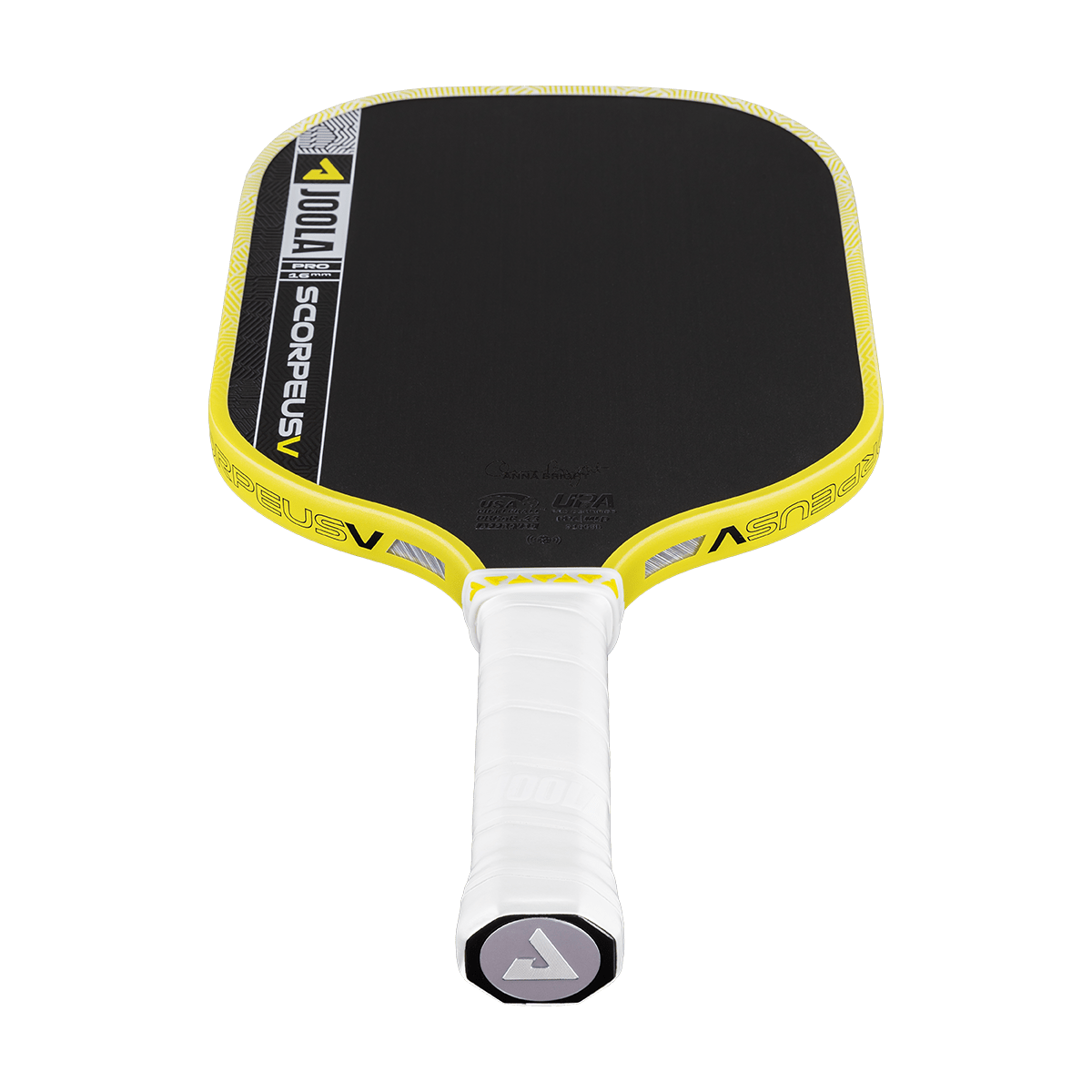 JOOLA Scorpeus Pro V Anna Bright JOOLA Yellow 16mm Pickleball Paddle